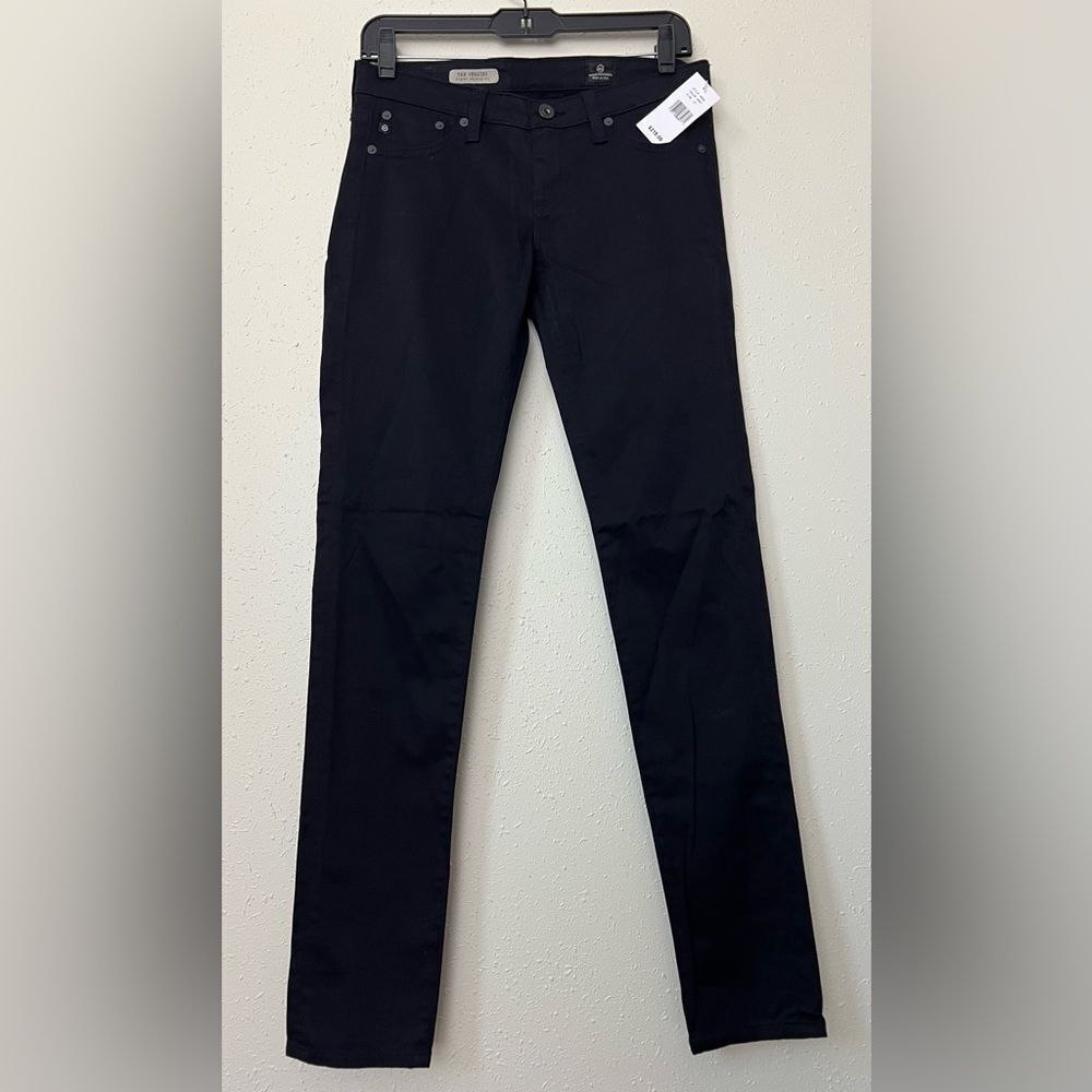 NWT AG Y2K The Jegging Super Skinny Fit Black Size 27 - Picture 5 of 10